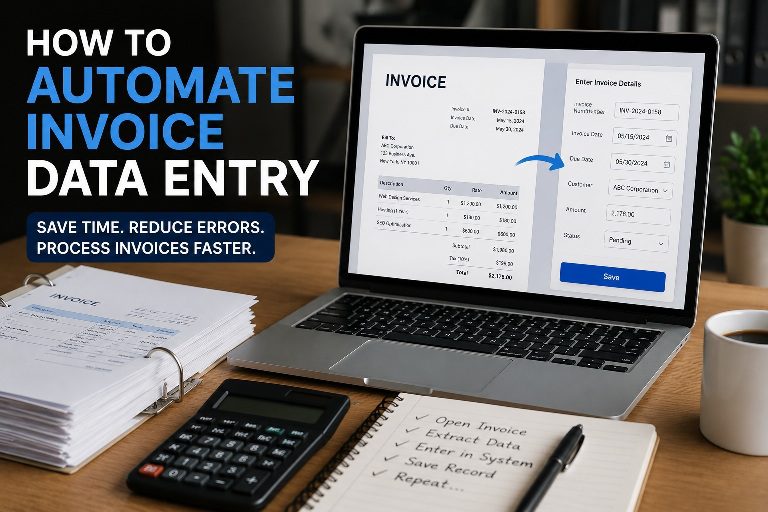Automate Invoice data entry