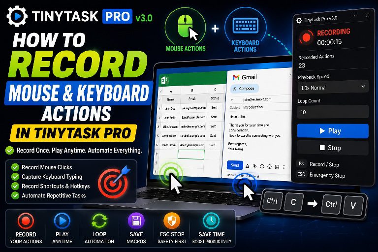 Record Mouse and Keyboard