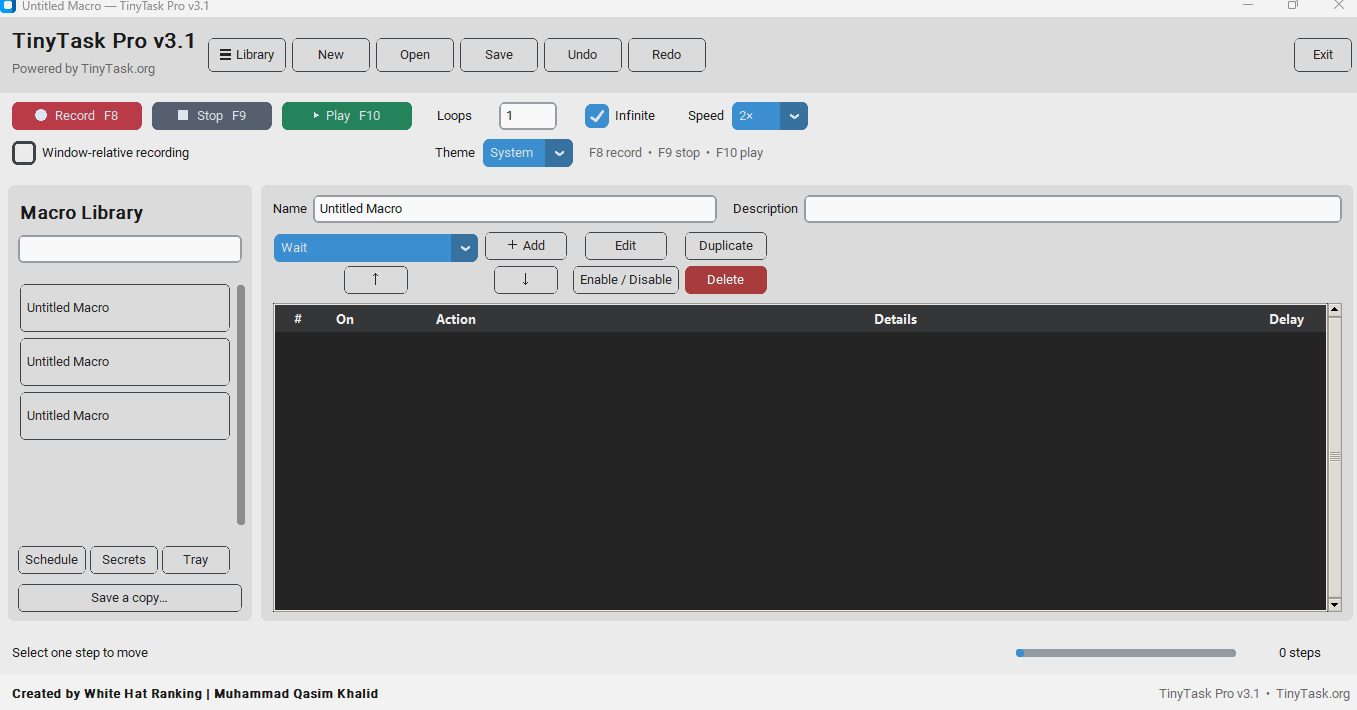Latest TinyTask-Pro-v3.1